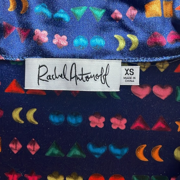 RACHEL ANTONOFF Jewel Jumpsuit Stick On Earrings Size XS - Picture 4 of 8